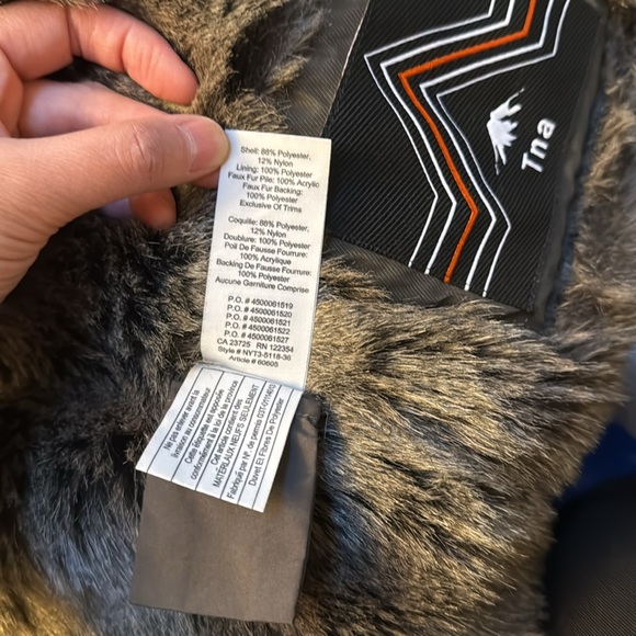 TNA Niseko winter jacket, army green - Picture 10 of 10